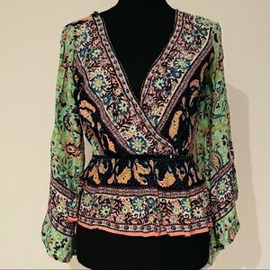 NWT Free People Rosalie Wrap Top